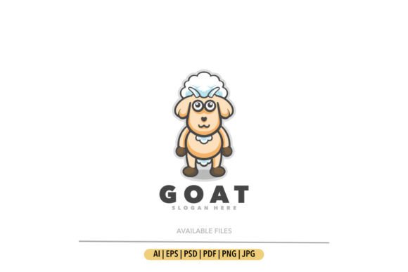 Download Cute Goat Cartoon Mascot Logo - Cute goat Collection