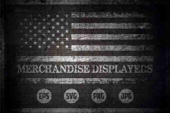 Download Merchandise Displayers - USA Flag - Merchandise Collection