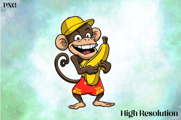 Download Funny Monkey Clipart Sublimation - Monkey clipart Collection