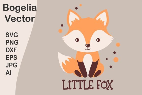 Download Little Fox Svg, Cute Baby Fox, Woodland - Baby fox Collection
